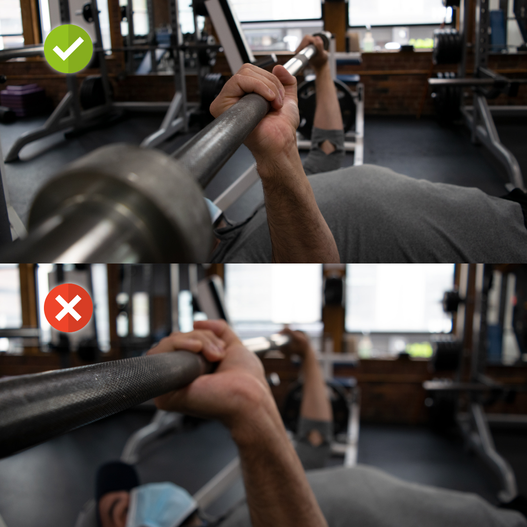 Avoid this Grip Mistake and Increase your Bench Press