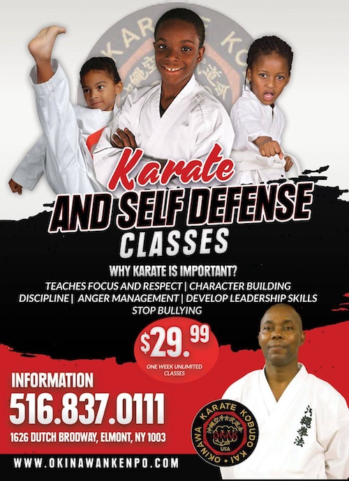 karate classes near elmont