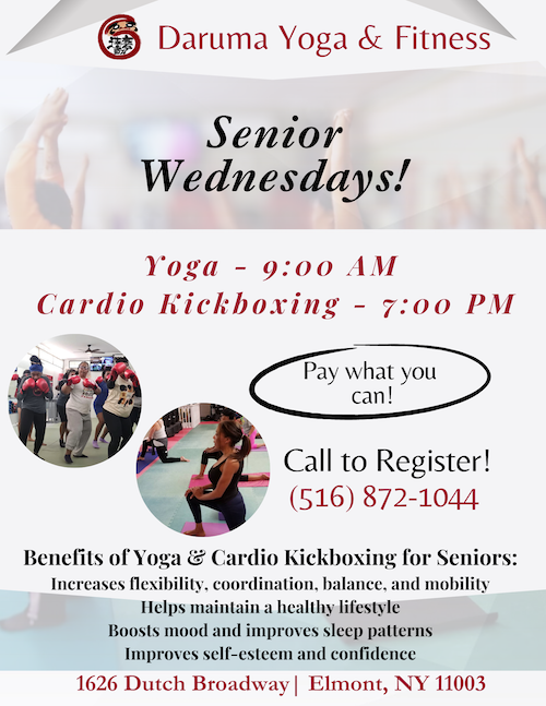 senior wednesdays flyer