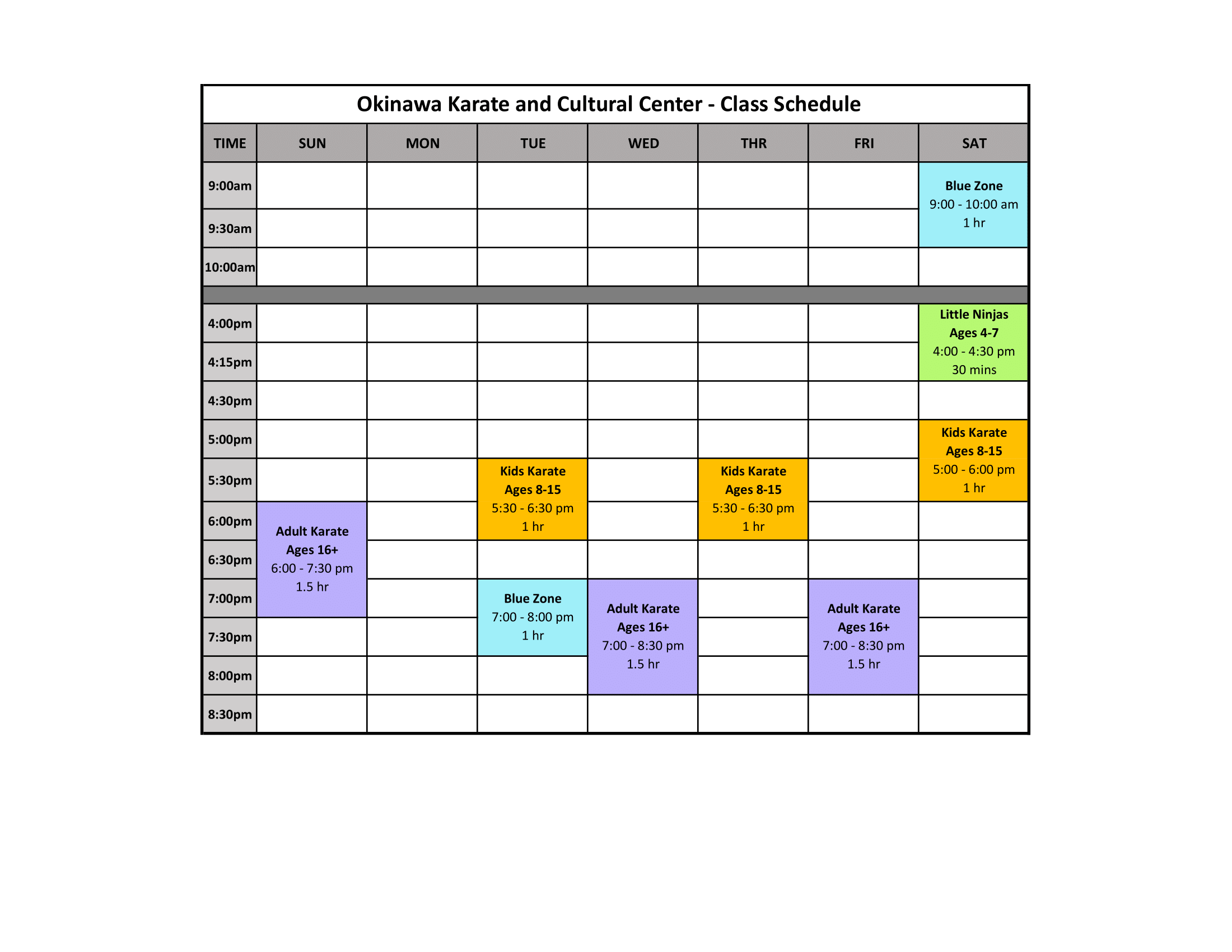 Little Ninjas Preschool Martial Arts near Chantilly