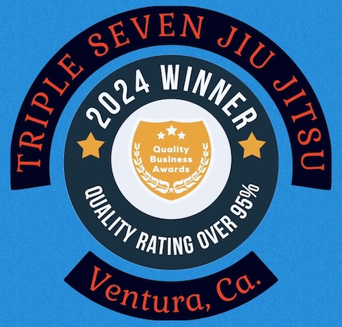 triple seven jiu jitsu quality business award 2024 