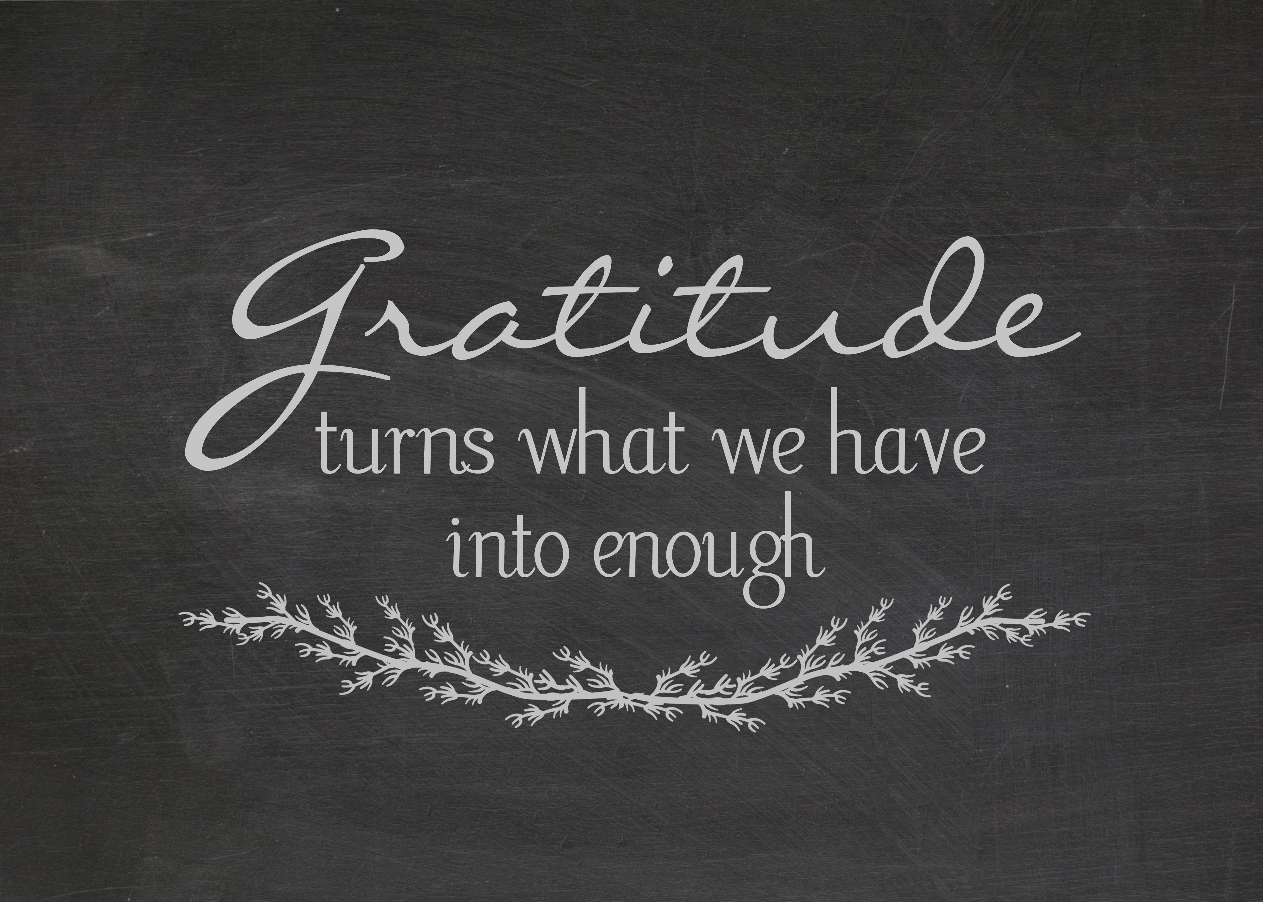 Choose Gratitude