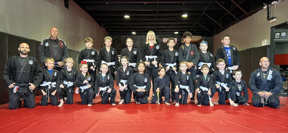 kids and teens jiu jitsu in Longview