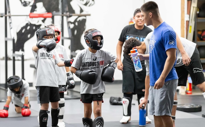 kids martial arts at antdawgs MMA in Gilroy