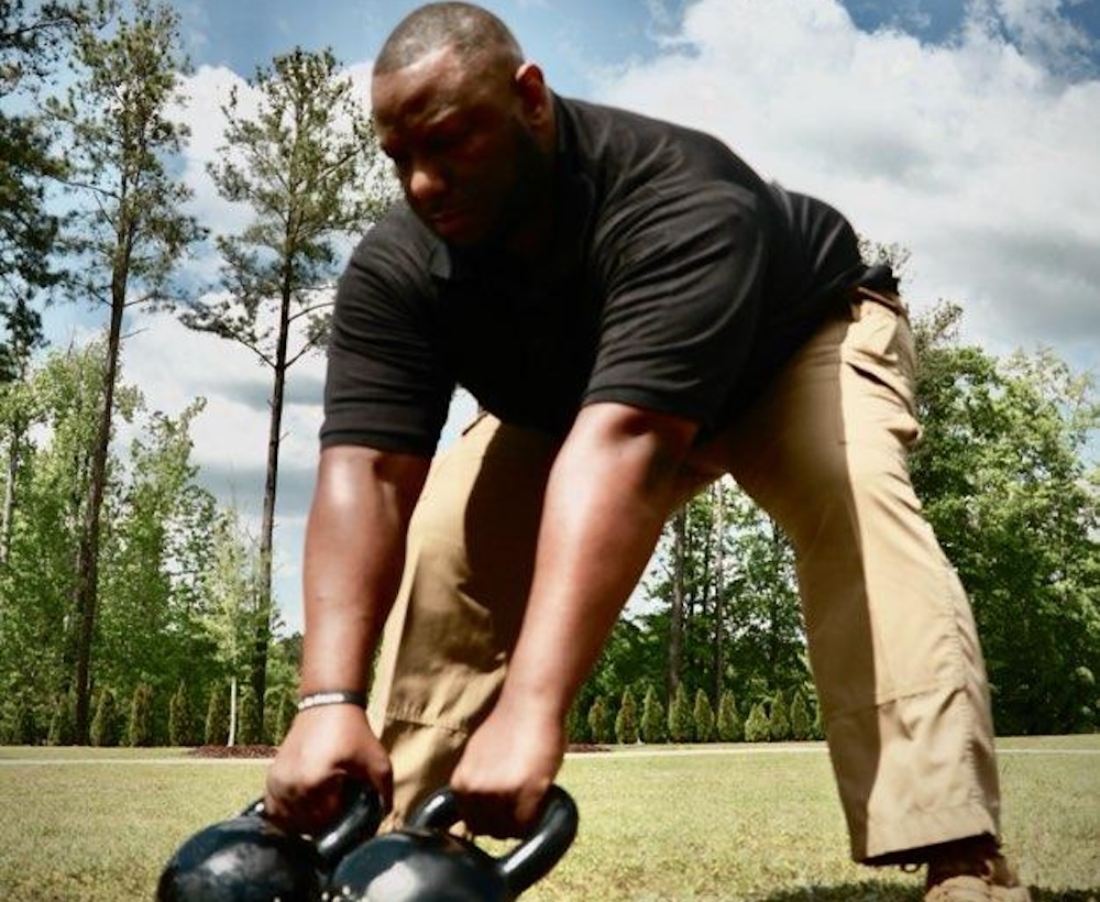 Kettlebell Workout in Columbia
