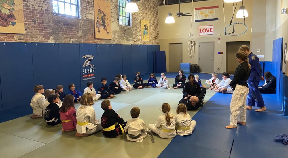 kids jiu jitsu class in New Orleans