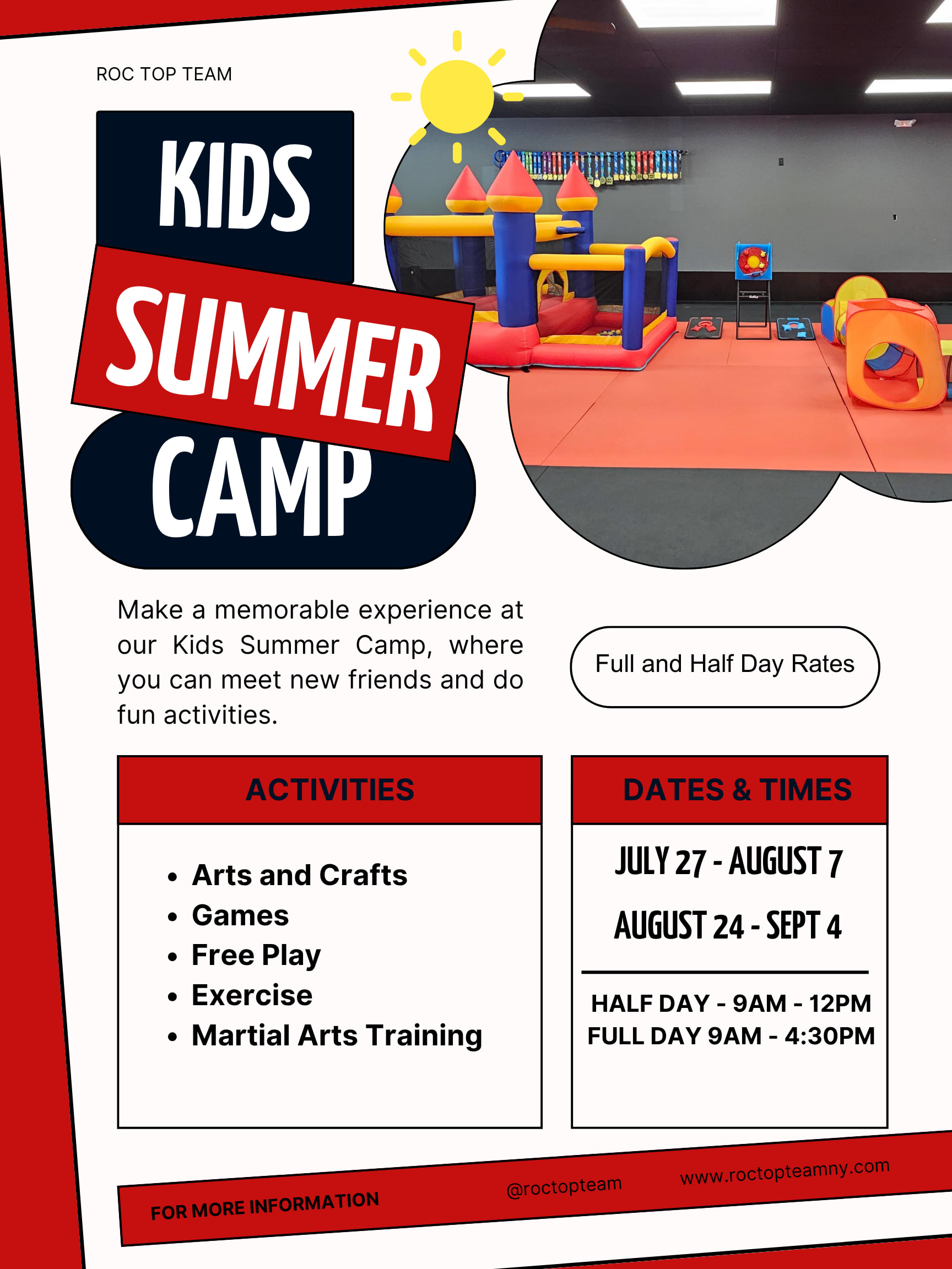 Kids Summer Camp near Rochester