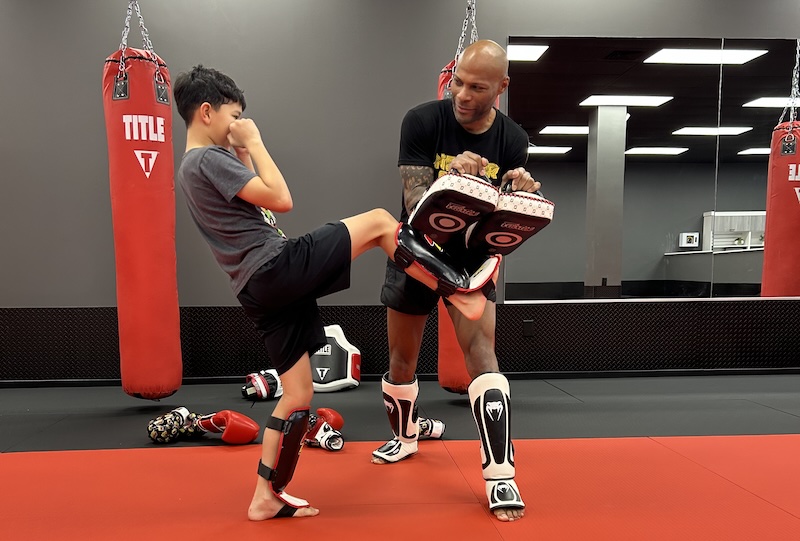 kids muay thai and jiu jitsu in Rochester