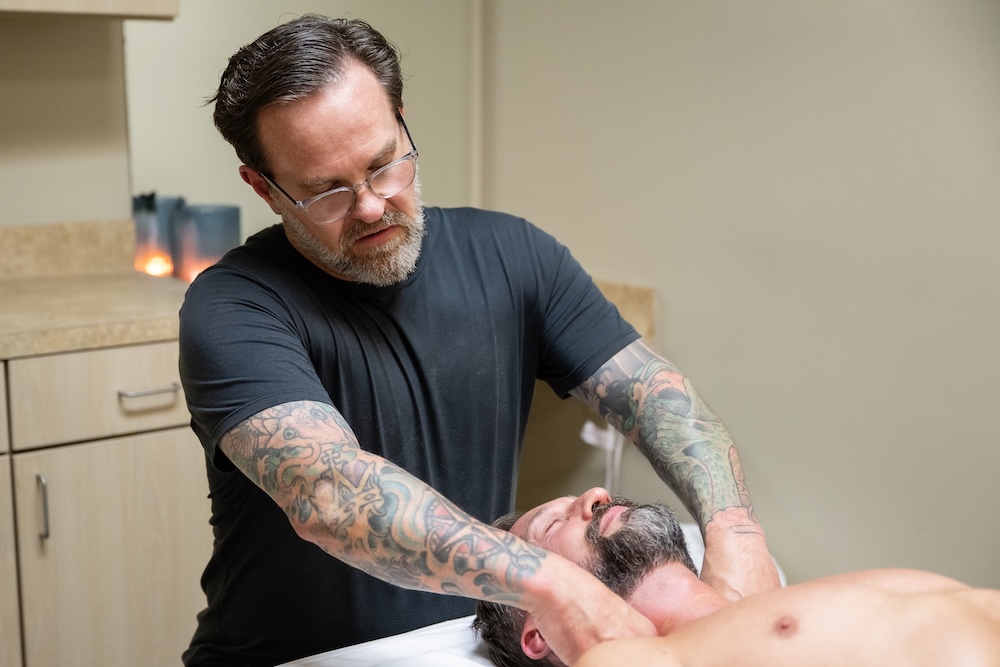 neck massage near James Island