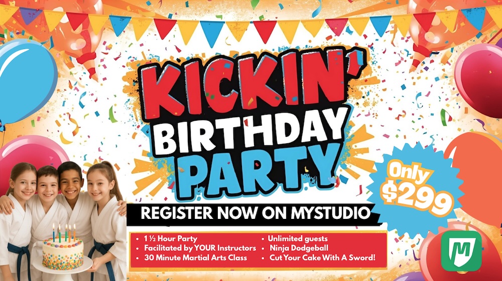 martial arts birthday party in little rock AR