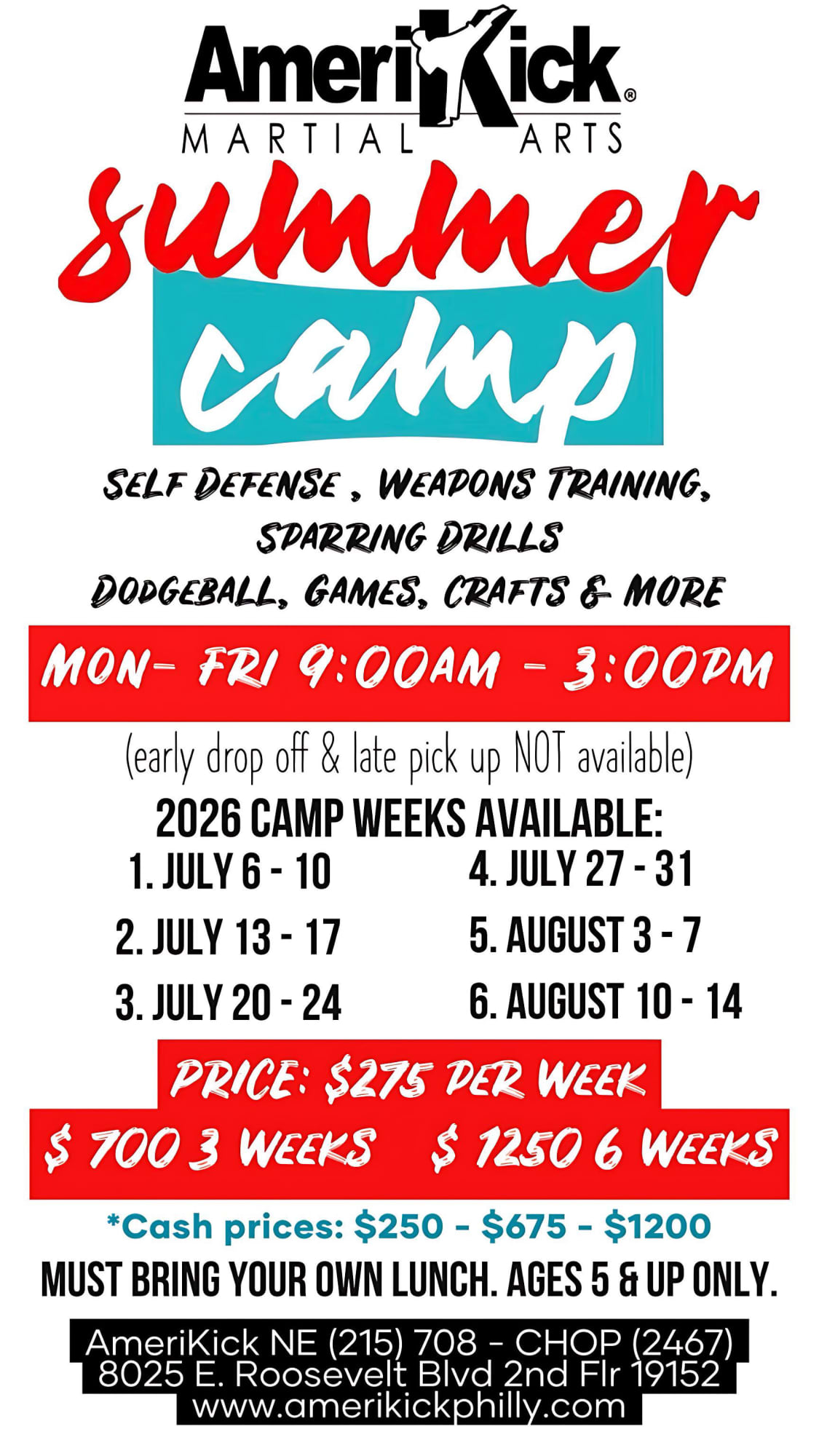 kids summer camps in philadelphia