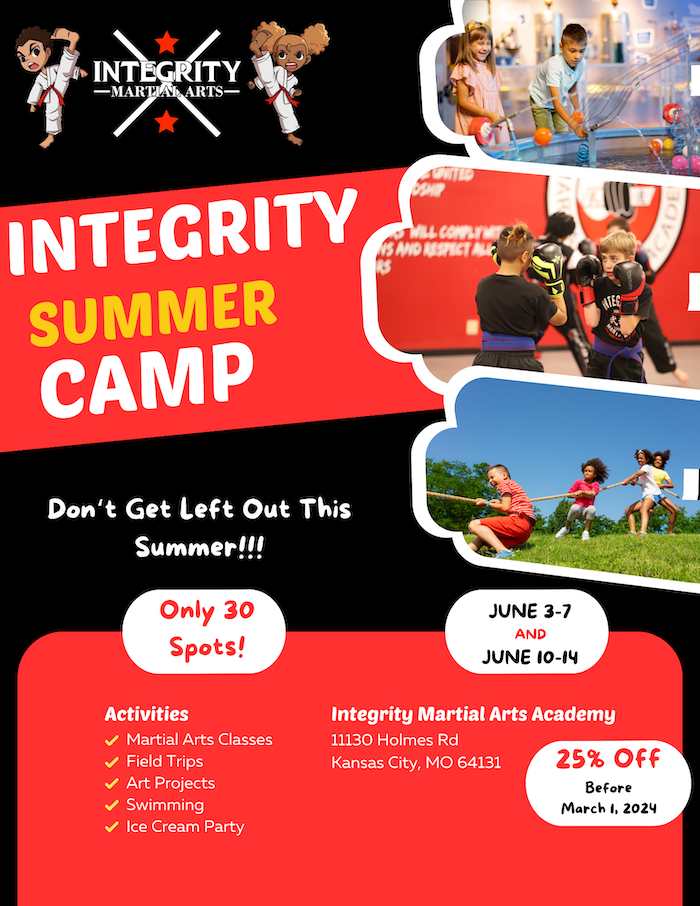 Kansas City Summer Camp Integrity Martial Arts Academy Kansas City