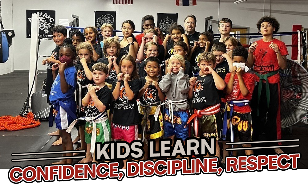 kids learn confidence, discipline, respect