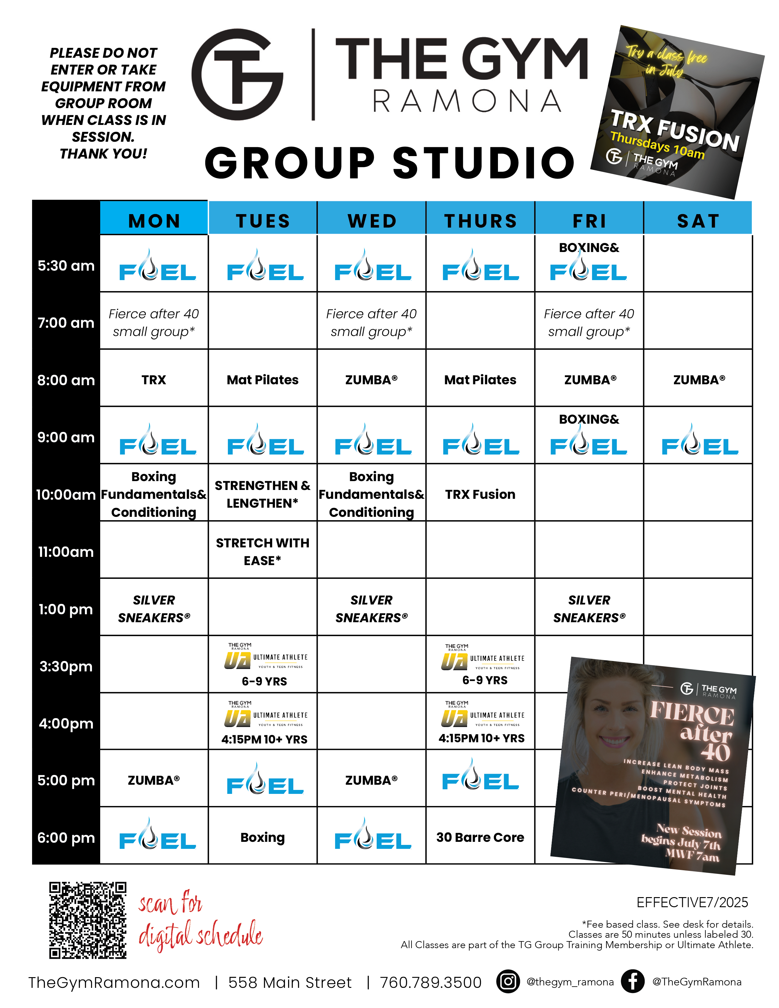 Personal Training near Ramona Fitness Center