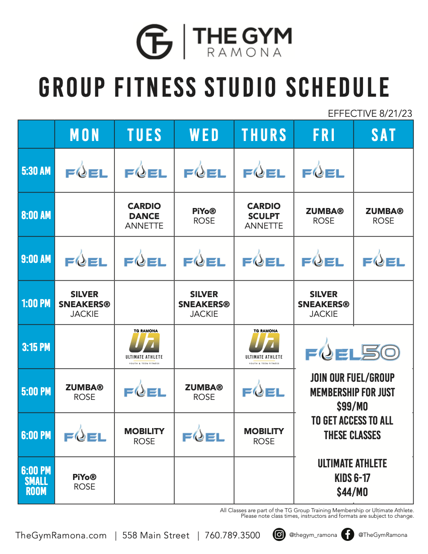 Group and Single Fitness Classes