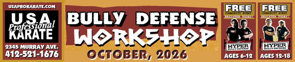 FREE Bully Defense Workshops near Pittsburgh