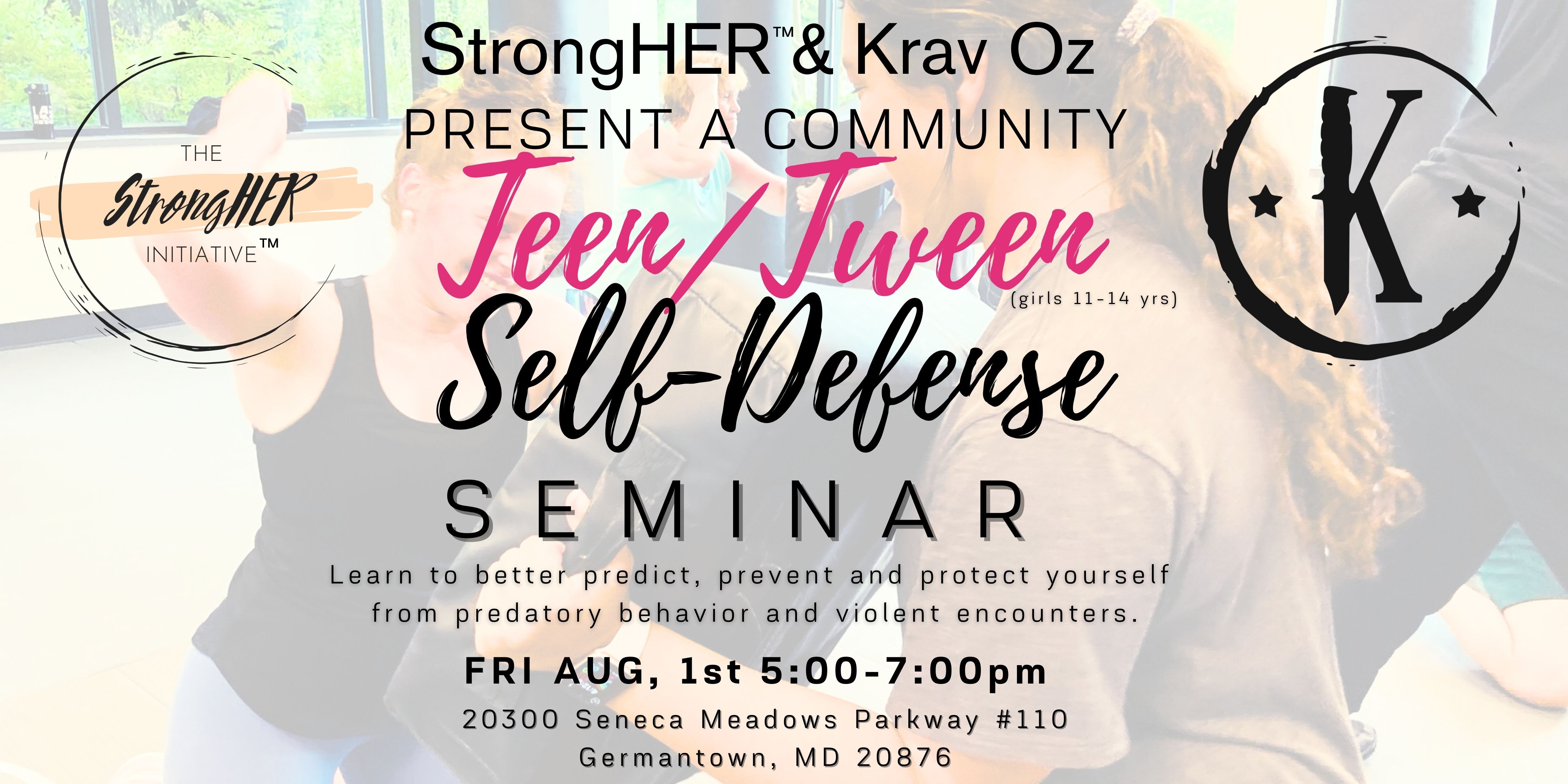 Self Defense Workshop in Germantown