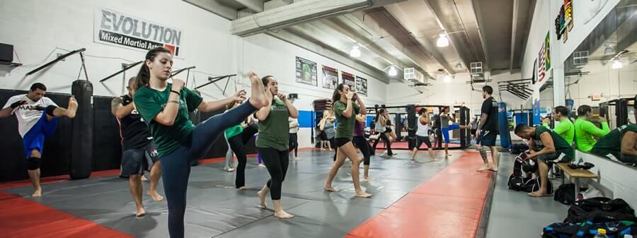 evolution mma miami fitness kickboxing