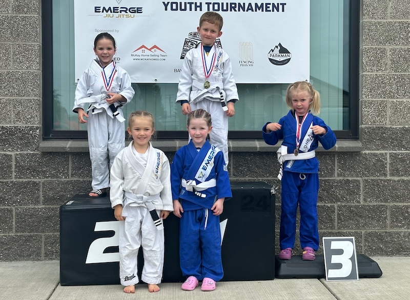kids jiu jitsu competition in Vancouver