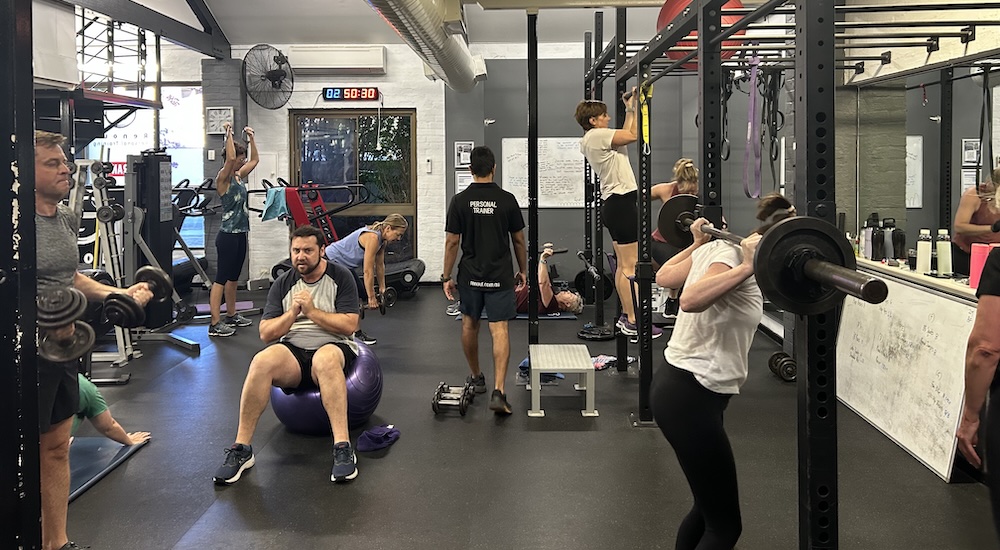 group exercise class near South Perth