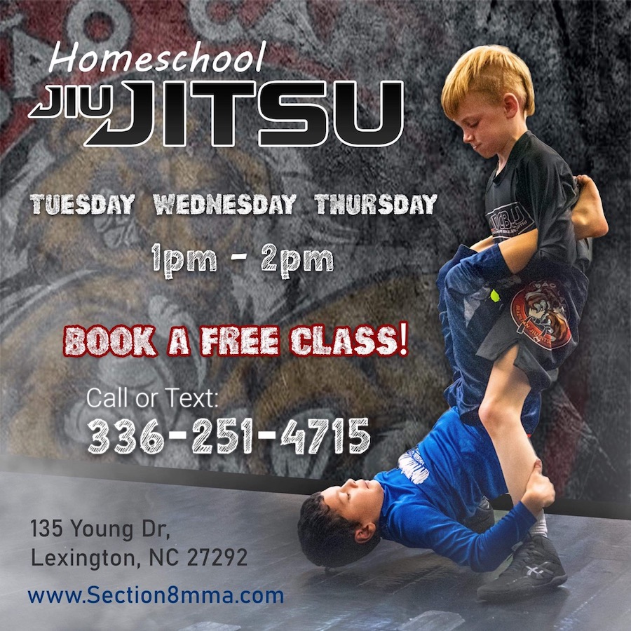 Lexington Homeschool Bjj - Davidson County BJJ & MMA - Lexington