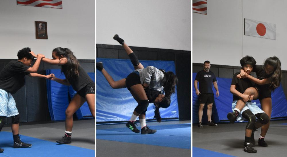 Wrestling near San Diego