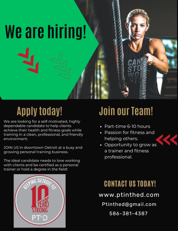 Personal Training near Detroit