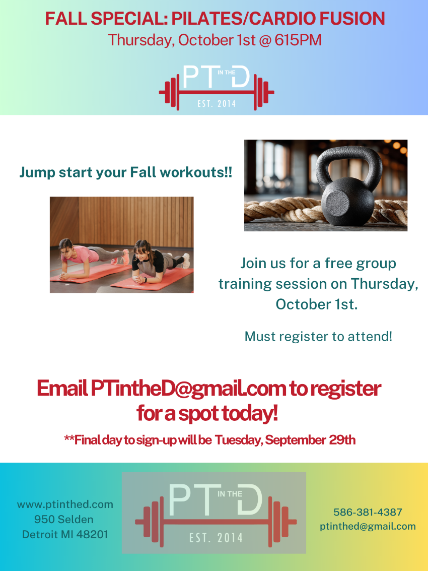Personal Training near Detroit