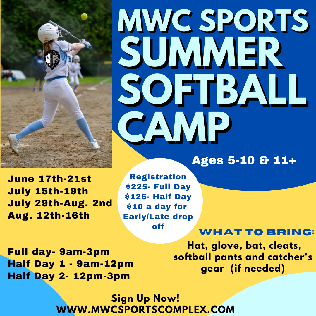 Youngsville Summer Softball Camp MWC Sports Complex Youngsville