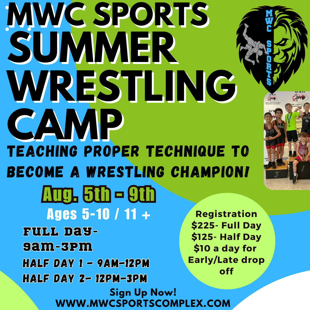 Youngsville Summer Wrestling Camp MWC Sports Complex Youngsville