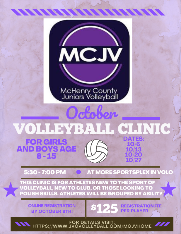 October Volleyball Clinic