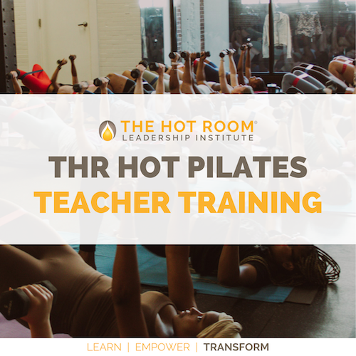 hot pilates at the Hot Room