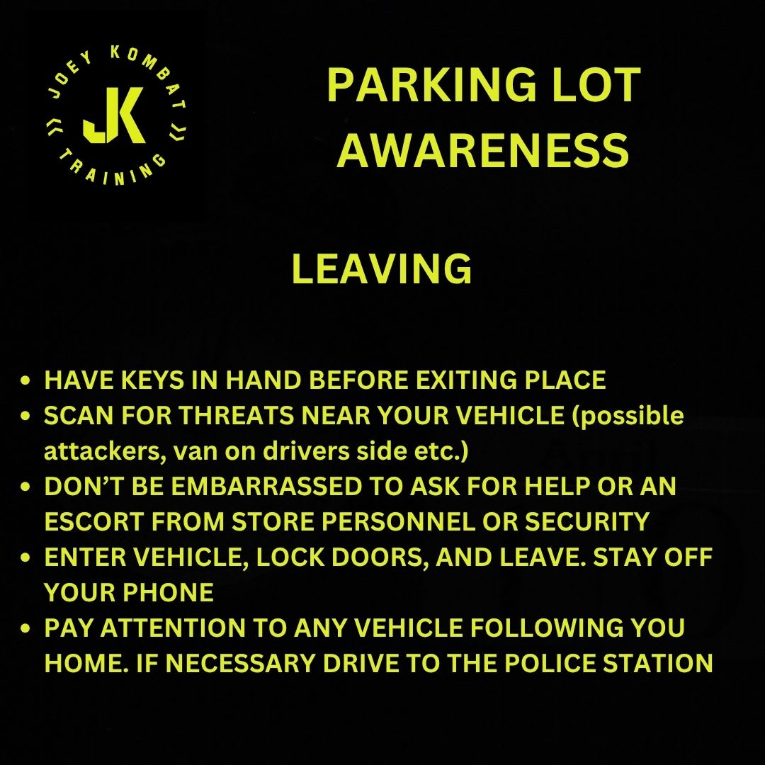 Parking Lot Self Defense