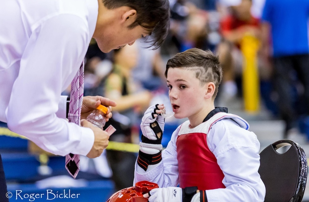 kids competition taekwondo