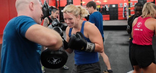 Boxing near Athens