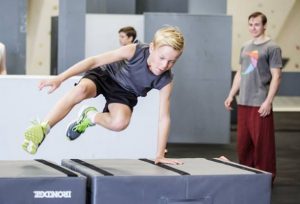 Youth Parkour near South Portland