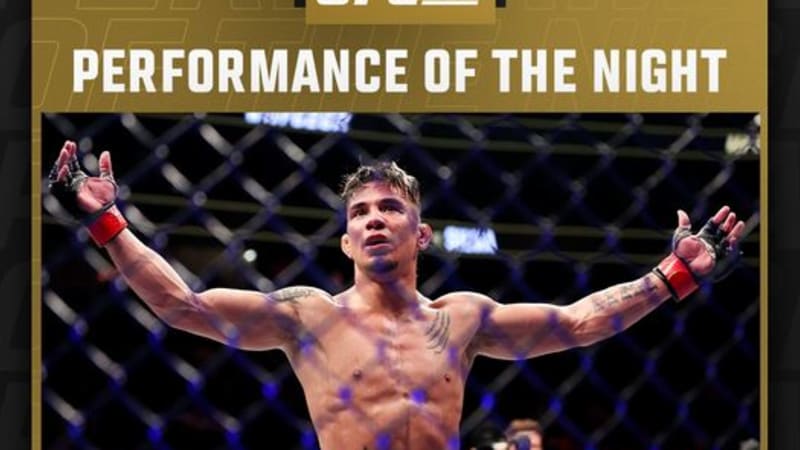 Little Rock MMA Fighter gets the finish & Bonus in the UFC
