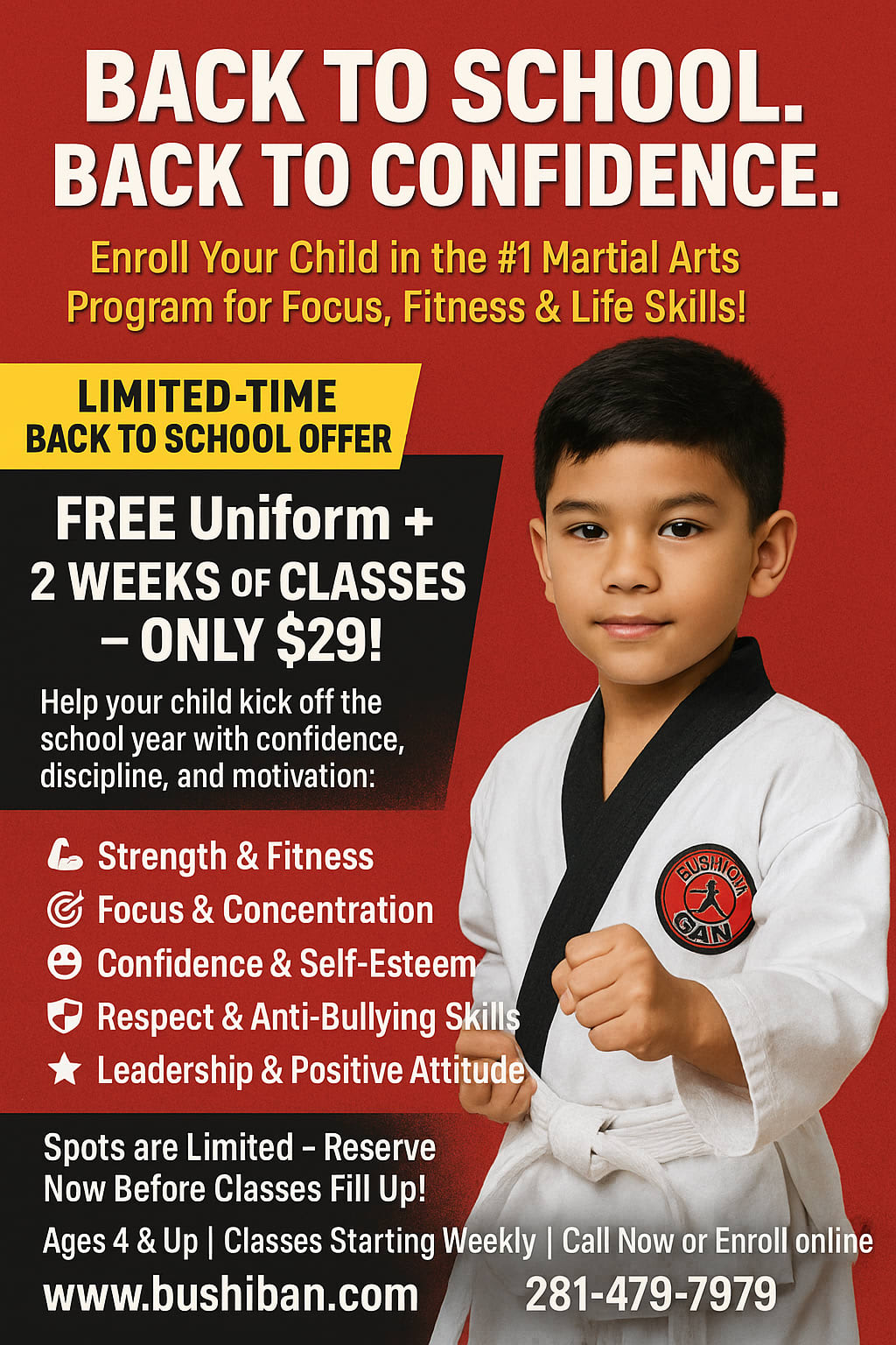 Kids Martial Arts near Pasadena (Deer Park)