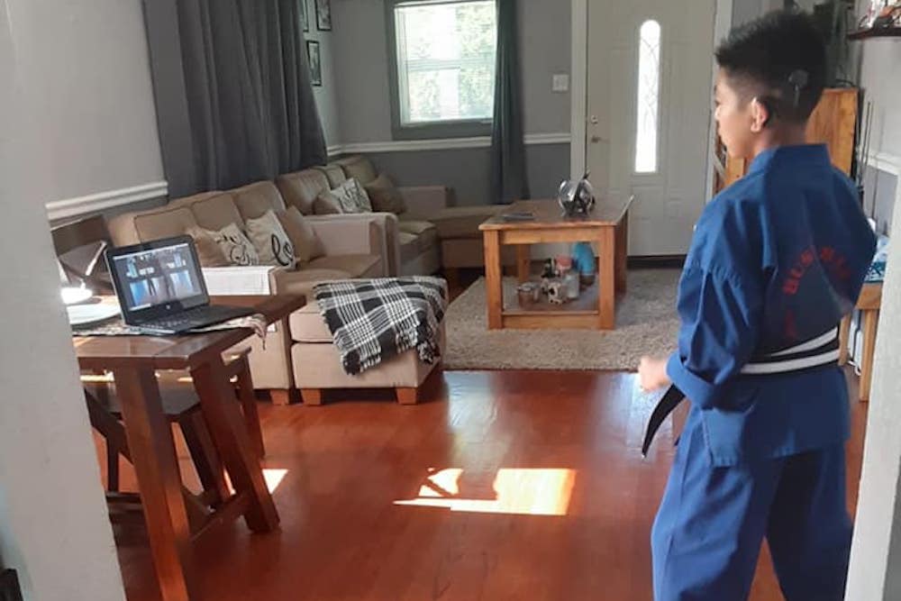 Online Training at Bushi Ban Martial Arts in Pasadena