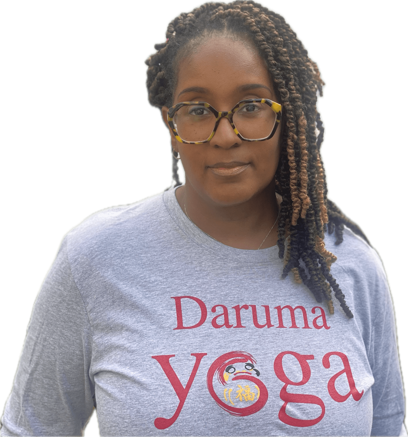 Trainer Dr LaNina Cooke with Daruma Yoga & Fitness