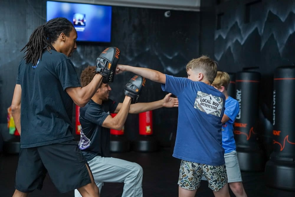 Youth Striking near Woodruff