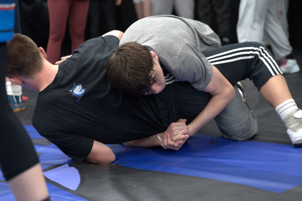 Wrestling near Woodruff