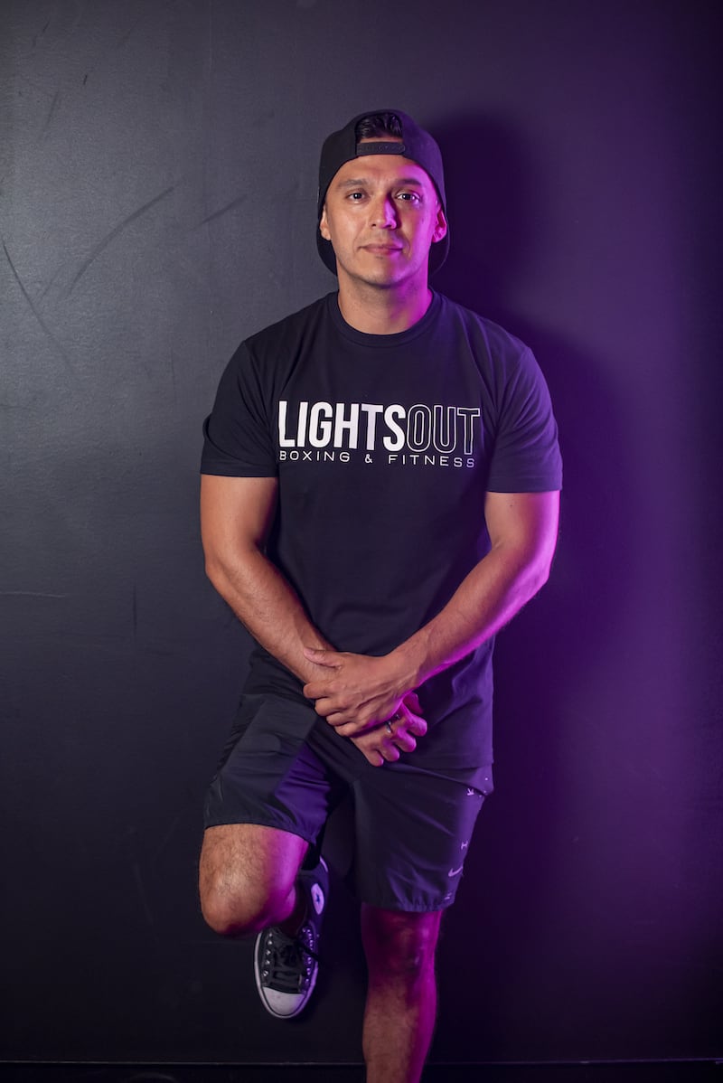 Trainer DANNY PACHECO with Lights Out Boxing & Fitness