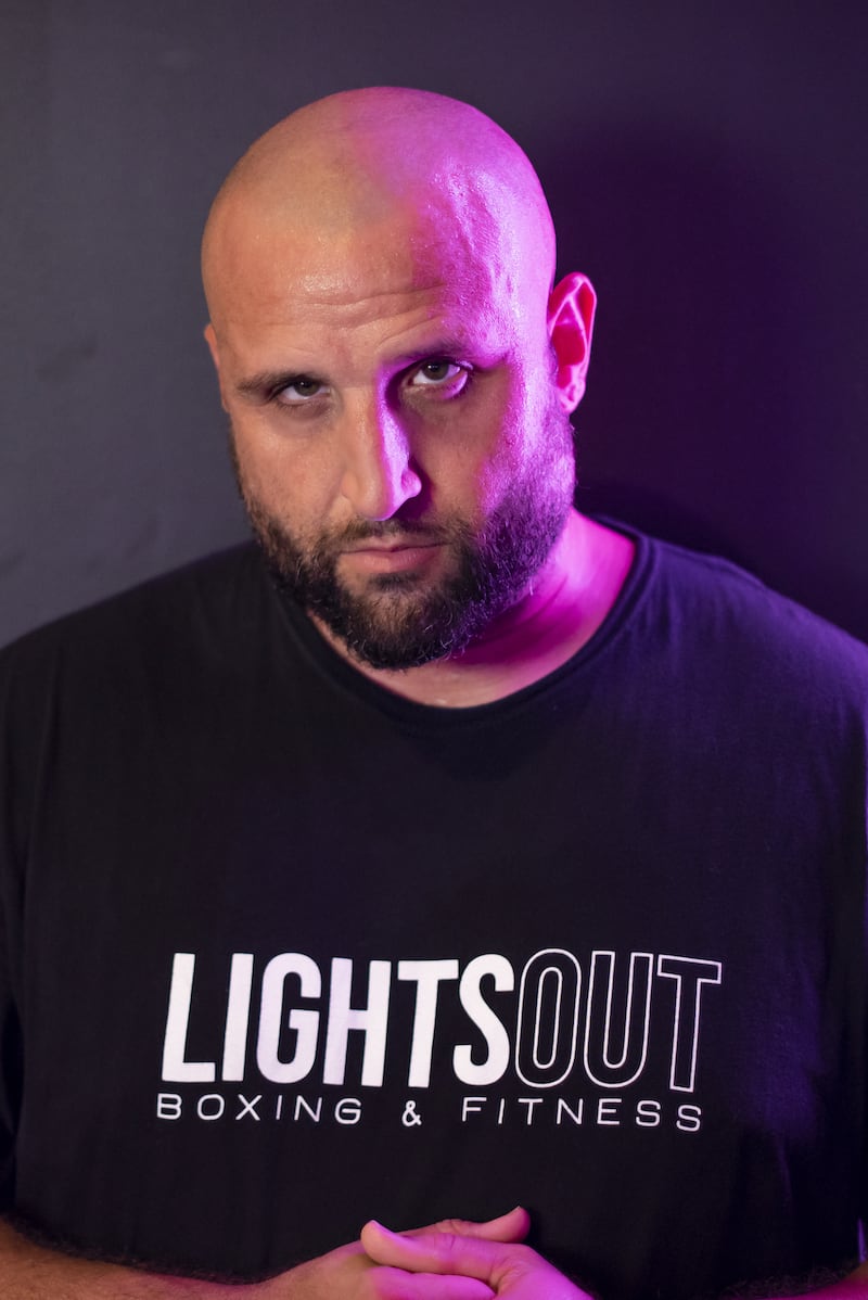 Trainer GARY NAEGEL with Lights Out Boxing & Fitness