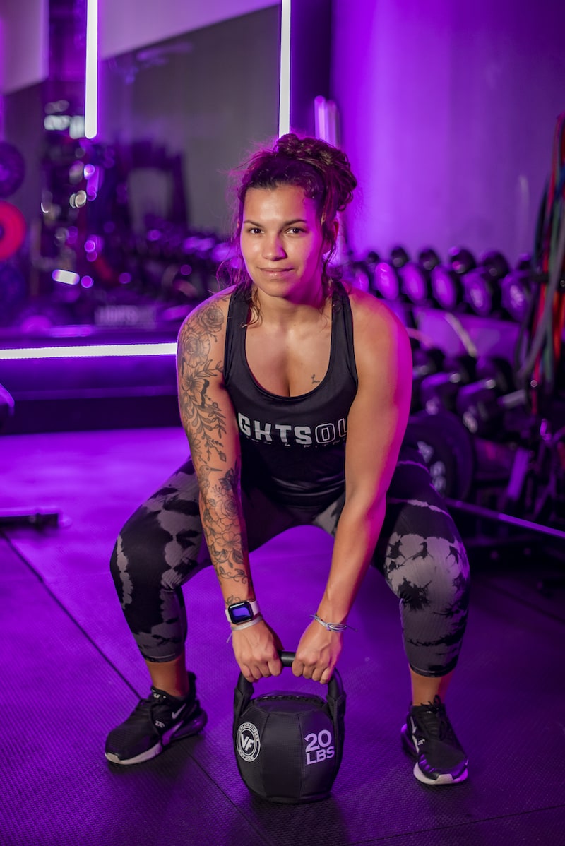 Trainer LORESA DELANEY with Lights Out Boxing & Fitness