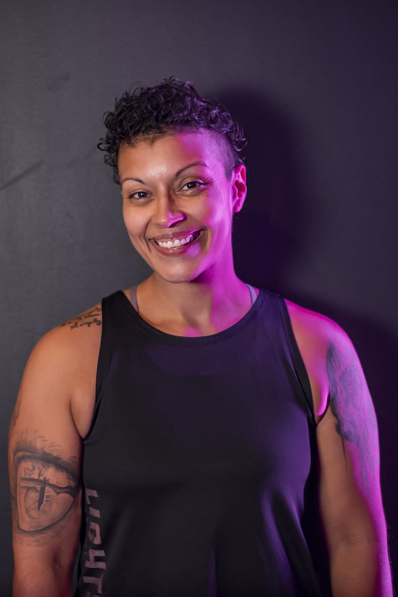 Trainer MARISSA PULLEY with Lights Out Boxing & Fitness