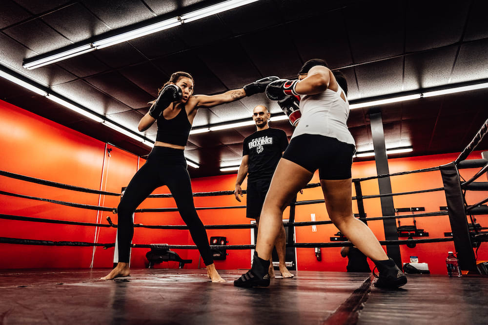 Boxing near Salt Lake City