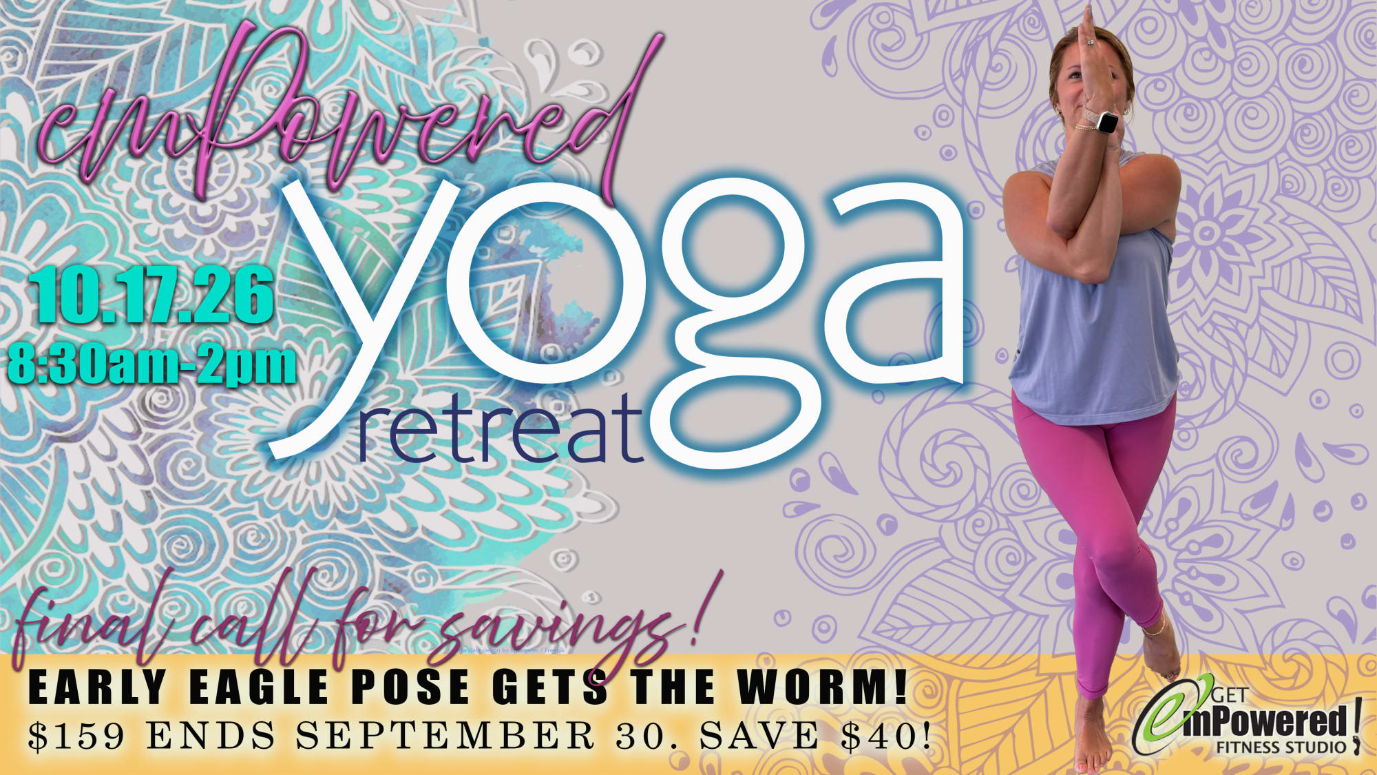 Empowered Yoga Retreat 2026 in Hudsonville