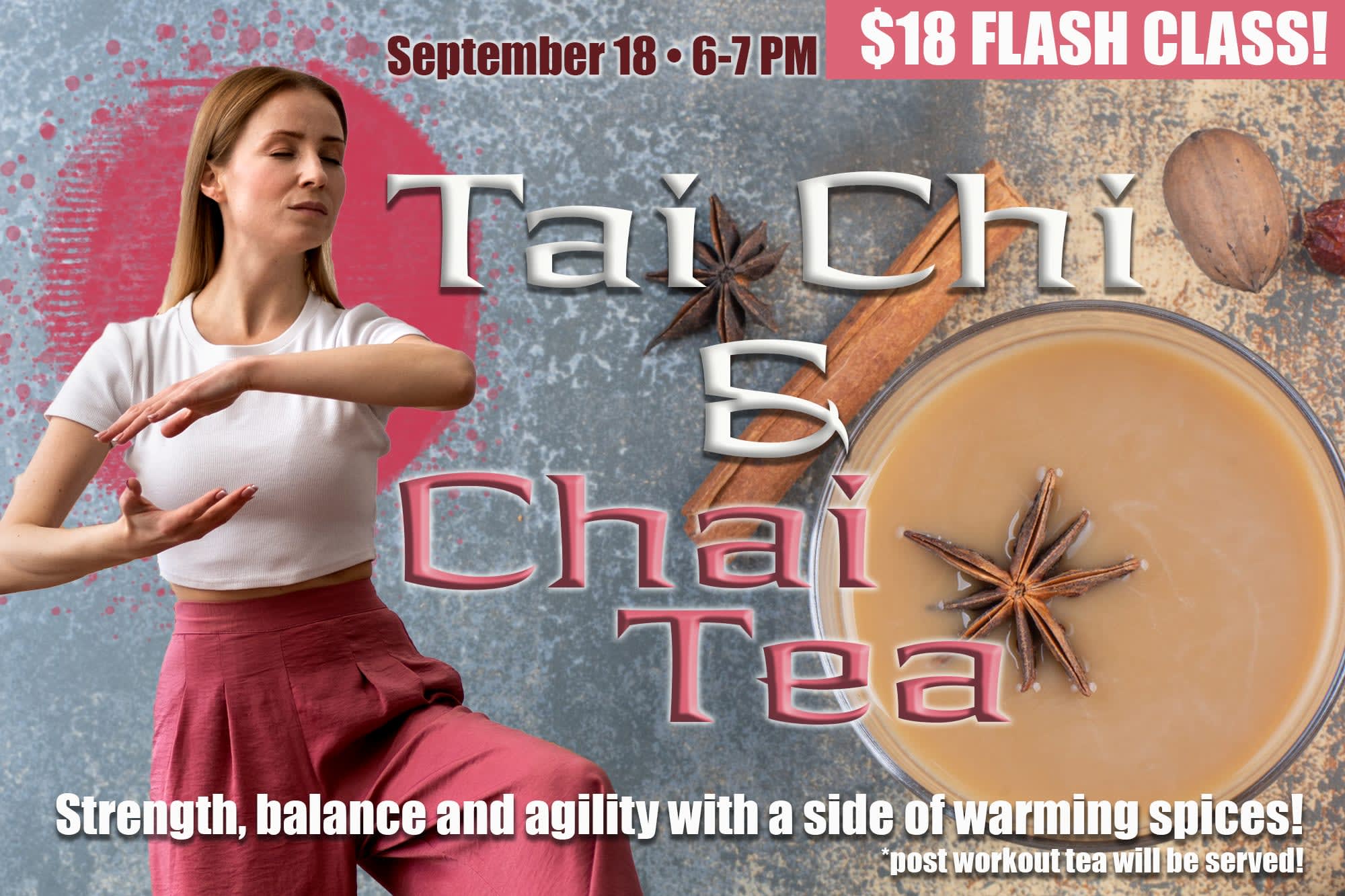 Tai Chi & Chai Tea in Hudsonville
