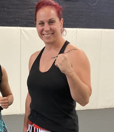 Instructor Anne Kirk with Kirk's Martial Arts & Krav Maga